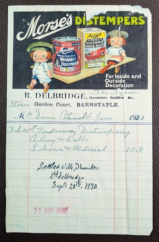 1930 delbridge decorator - delbridge,