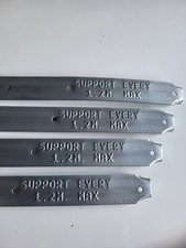 Metal bands for scaffold