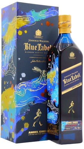 Johnnie walker blue label - -,