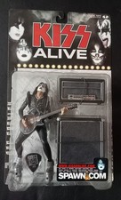 Kiss Alive! Figures with The Very Rare Gene Back Card As The Catman! New Sealed
