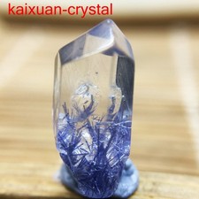 4Ct Very Rare NATURAL Beautiful Blue Dumortierite Quartz Crystal Pendant