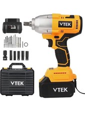 Versatile 1/2 Inch Cordless Impact Wrench, 700N.m Torque for Automotive Repairs