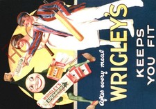 Picture Postcard__Robert Opie, Wrigley's Spearmint Advertising (Repro)