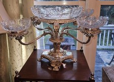 1850s Sheffield Silver Epergne