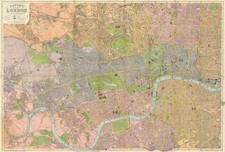 Bacon's New Map of London by