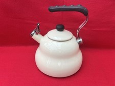 Vintage Cream Enamel Whistling