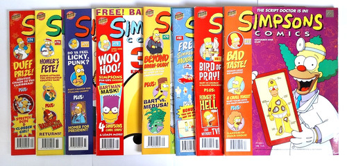 Simpsons comics job - simpsons,