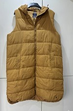 Joules Women's Lapfield Quilted Long gilet Size 20 BISCUIT 