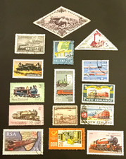 Thematic stamps railways - thematic,
