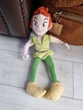 Disneyland Paris Peter Pan Soft Plush Cuddly Stuffed Toy 41cm
