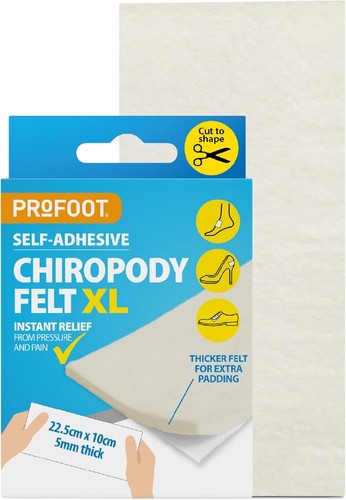 Profoot chiropody felt - xl,