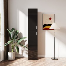 Wood Narrow Storage Cabinet