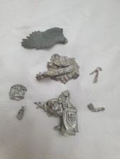 Warhammer The Old World Bretonnian King Louen Leoncoeur - Metal spares.