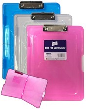 A4 CLIPBOARD BOX FILE DURABLE