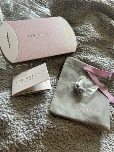 Ted baker silver heart stud - baker,