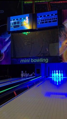 Lane mini bowling with - bowling,