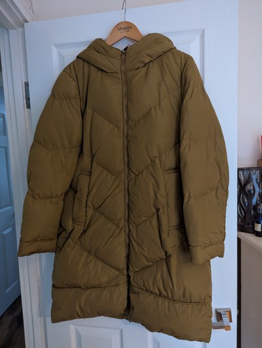 Mustard puffer jacket never - mustard,
