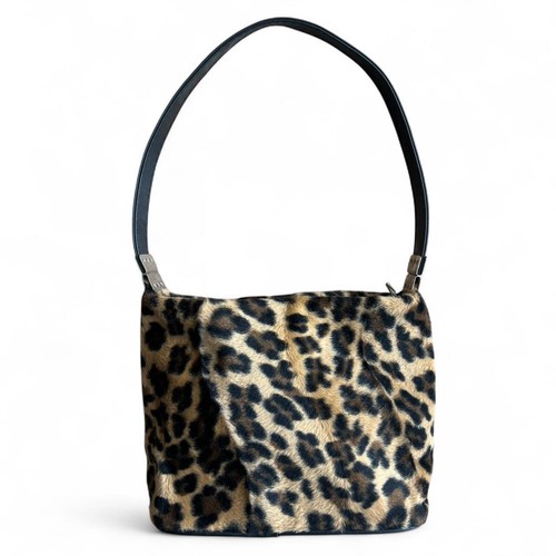 Y2k leopard print faux - y2k,