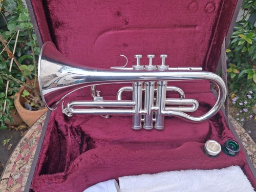 Besson 600 silver cornet - 600,