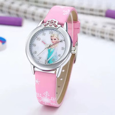 Girls Kids Frozen Elsa Watch Princess Cute Gifts Children's Cartoon for Kids UK