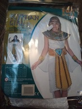 Fun Shack Egyptian Girl Costume Medium 6-8 Years