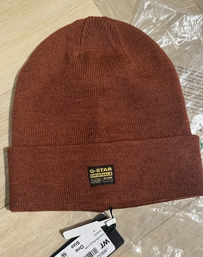 Star raw ribbed knit beanie - knit,