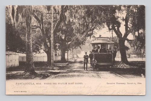 Tuck postcard pascagoula - tuck's,