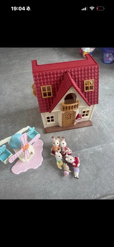 Sylvanian rabbit family - sylvanian,