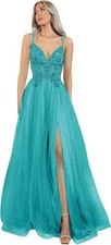 Sparkly Tulle Prom Dresses