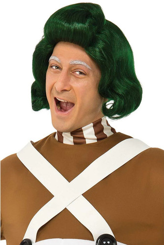 Oompa loompa wig adult - oompa,