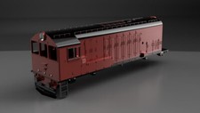 TGR X Class Locomotive body