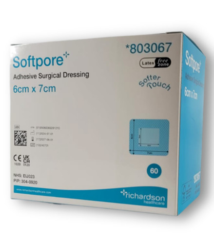 Softpore adhesive surgical - adhesive,