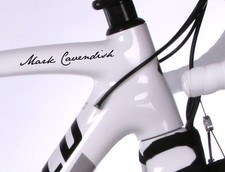 4x PERSONALISED FRAME NAME ROAD CYCLE CYCLING BIKE FRAME STICKERS DECALS