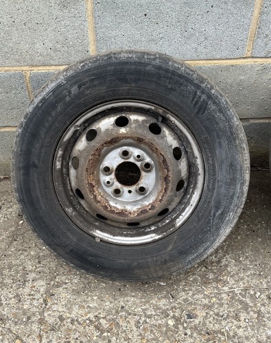 Steel wheel with tyre fiat - steel,