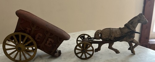 Antique cast iron - cast, horse
