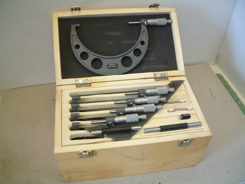 Boxed metric micrometer set - metric, 5