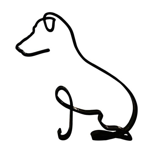 Dog decorations statue - decorations,
