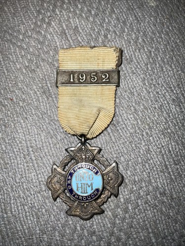 1952 medal religious unto him - religious,
