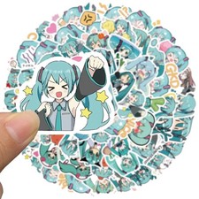 65pcs Hatsune Miku Stickers