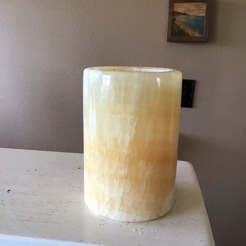 Vintage cylinder banded cream - vintage,