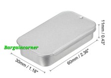 Tin Box Small Portable Storage