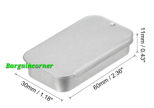 Tin box small portable storage - box,