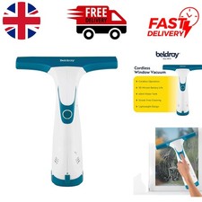 Compact & Lightweight Cordless Window Vac - 60ml Tank for Streak-Free Results