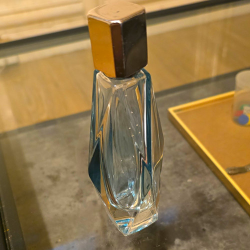 Decorative blue tinted - blue-tinted, faceted