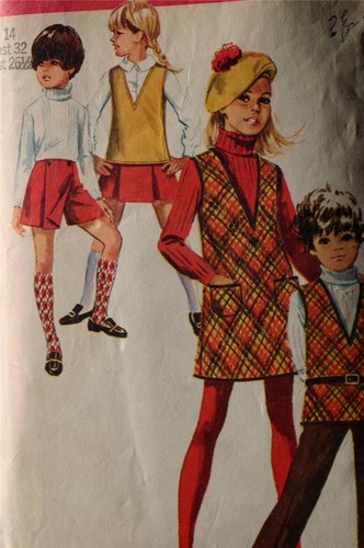 Simplicity 8481 girls culottes - simplicity,
