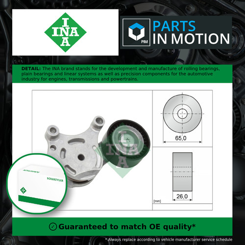 Aux belt tensioner fits - aux,