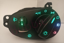 Ford Focus Mk1 Green, White & Red Led Headlight Switch Front & Rear Fogs 98-04