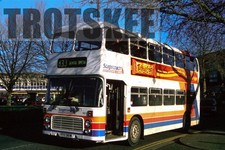 35mm Slide United Counties Bristol VRT ECW 961 VVV961W 1999 Orig