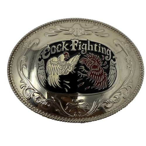 Cock fighting western roosters - cock,