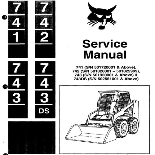Service manual for bobcat - manual,